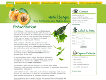 Tablet Screenshot of ma-diet-sante.com